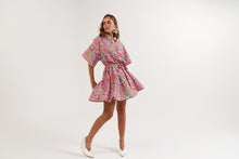 Load image into Gallery viewer, La Bohème Girls Moxie Mini Dress Cotton Agate Candy Apple
