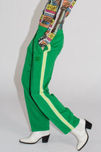 Load image into Gallery viewer, GREEN &quot;GEO&quot; TRACK PANTS
