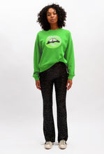Load image into Gallery viewer, Chelsea Vintage Sweat - Lime Lips
