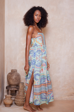 Load image into Gallery viewer, Wandering Folk Hyacinth Maxi Dress - Pistachio

